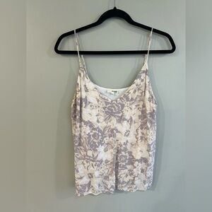 Aritzia Wilfred Floral Camisole Tank Top